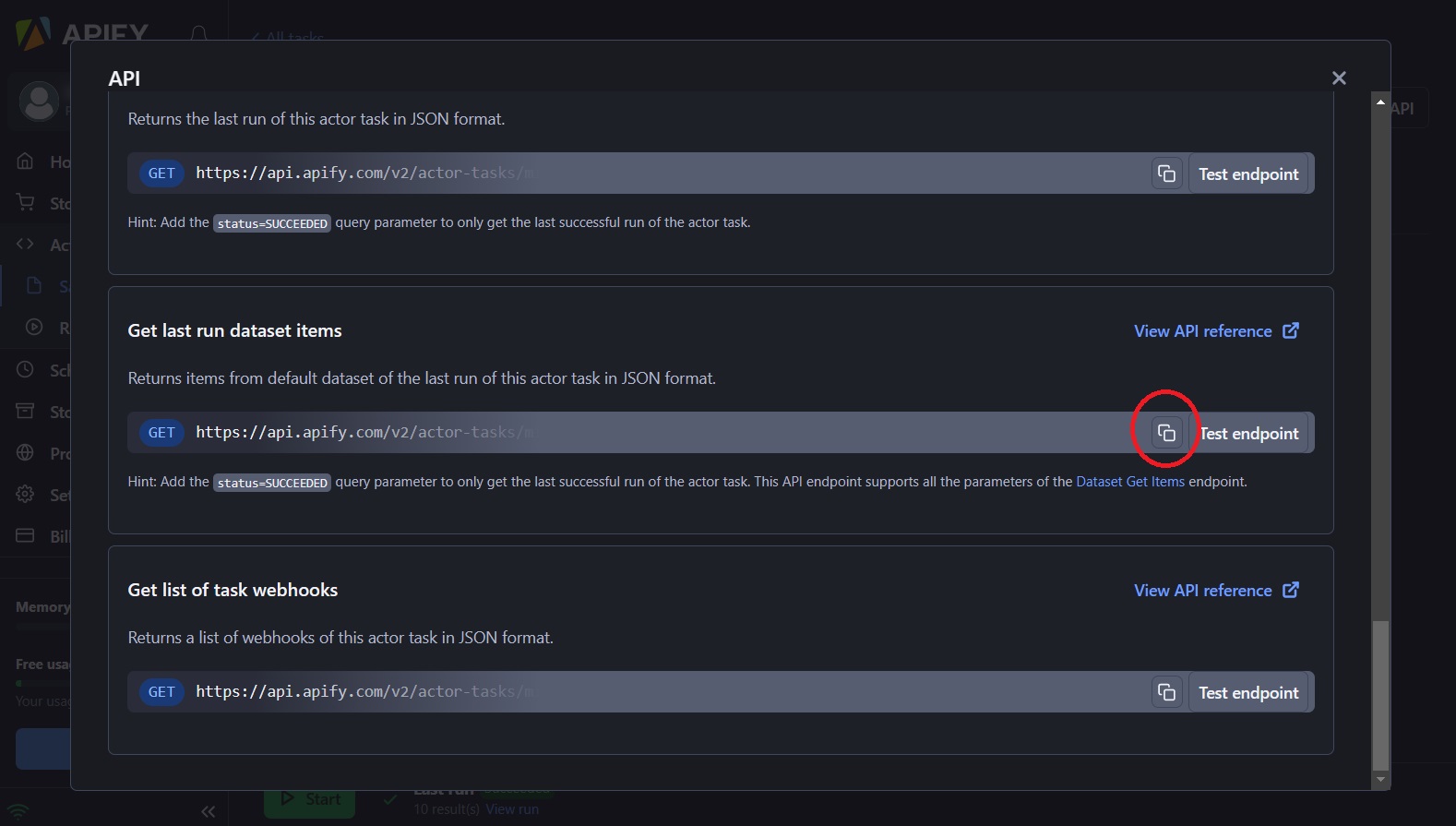 Výsledky Instagram Post Scraper
